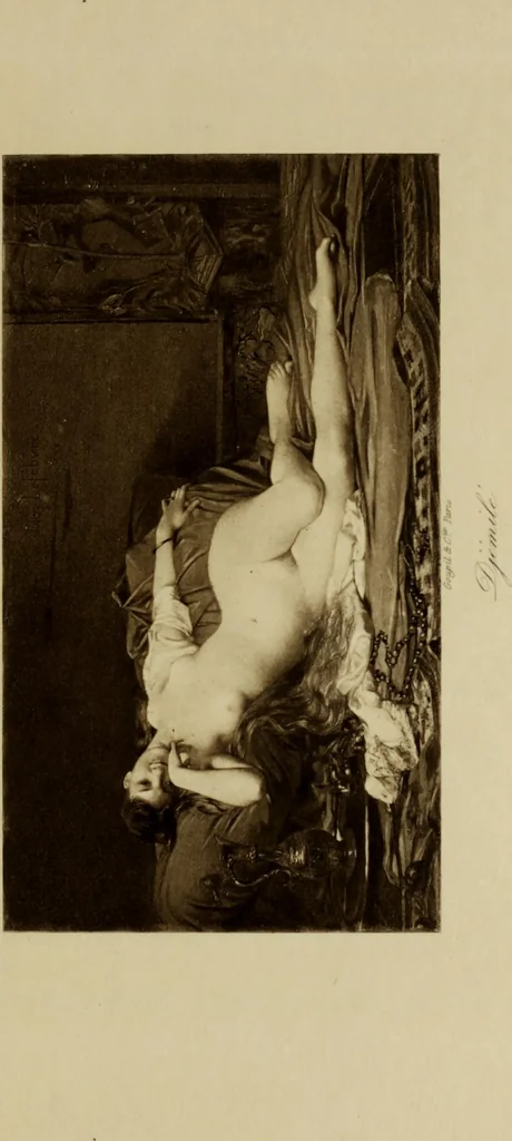 An illustration from Nos grands peintres, catalogue de leurs oeuvres et opinions de la presse, 1899, leaf 78