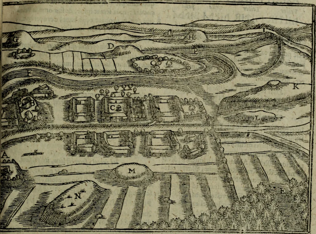 An illustration from Notae uberiores in Historiam Danicam Saxonis Grammatici : Una cum prolegomenis ad easdem notas, 1645, leaf 554
