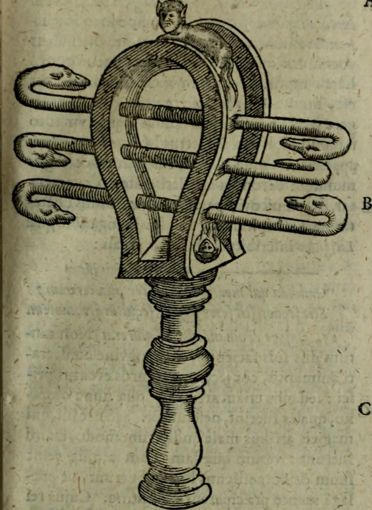 An illustration from Notae uberiores in Historiam Danicam Saxonis Grammatici : Una cum prolegomenis ad easdem notas, 1645, leaf 566