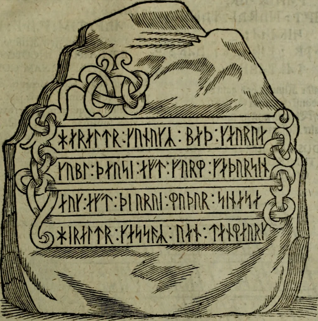 An illustration from Notae uberiores in Historiam Danicam Saxonis Grammatici : Una cum prolegomenis ad easdem notas, 1645, leaf 682