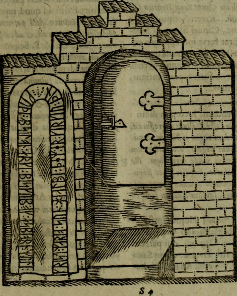 An illustration from Notae uberiores in Historiam Danicam Saxonis Grammatici : Una cum prolegomenis ad easdem notas, 1645, leaf 690