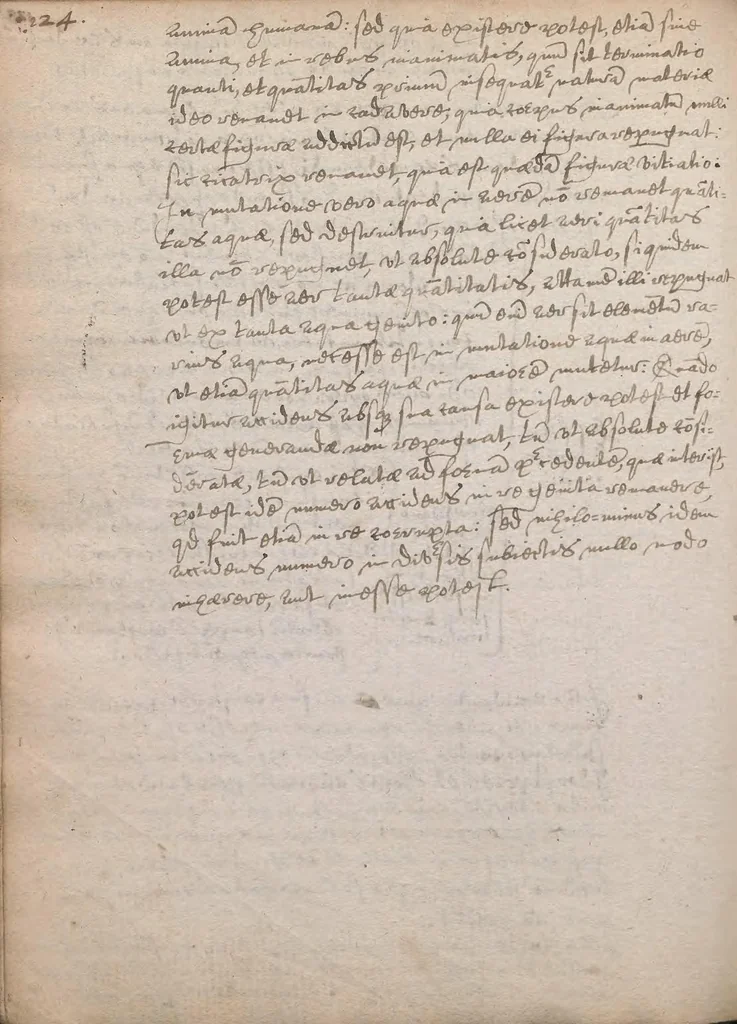 An illustration from An[n]otationes et quaestiones logicae [manuscript], 1580, leaf 138