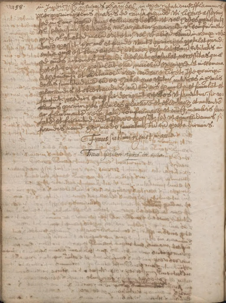 An illustration from An[n]otationes et quaestiones logicae [manuscript], 1580, leaf 172
