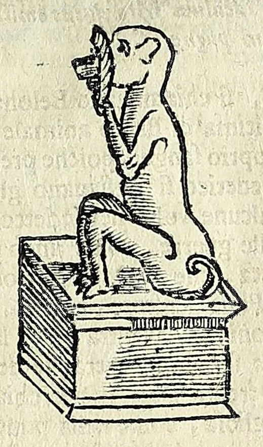 An illustration from Note overo memorie del museo del conte Lodovico Moscardo : nobile veronese uno de padri nell'Accademia filarmonica, dal medesimo descritte in trè libri : nel primo si discorre delle cose antiche, che in dette museo si ritrouano : nel secondo delle pietre, minerali, e terre : nel terzo de corali, conchiglie, animali, frutti, & altre cose in quello contenute ... : con l'aggiunta in questa seconda impressione della seconda parte delle stesso autore, accresciuta di cose spettanti particolarmente all'antichità : con l'indice d'vna gran parte delle sue medaglie, & pitture, come anco delli ritratti de prencipi, & altri illustri huomini, così in arme, come in lettere, 1672, leaf 375