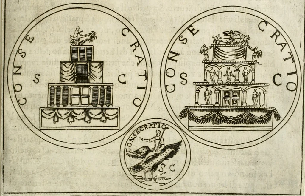 An illustration from Note, overo, Memorie del mvseo di Lodovico Moscardo ..., 1656, leaf 100