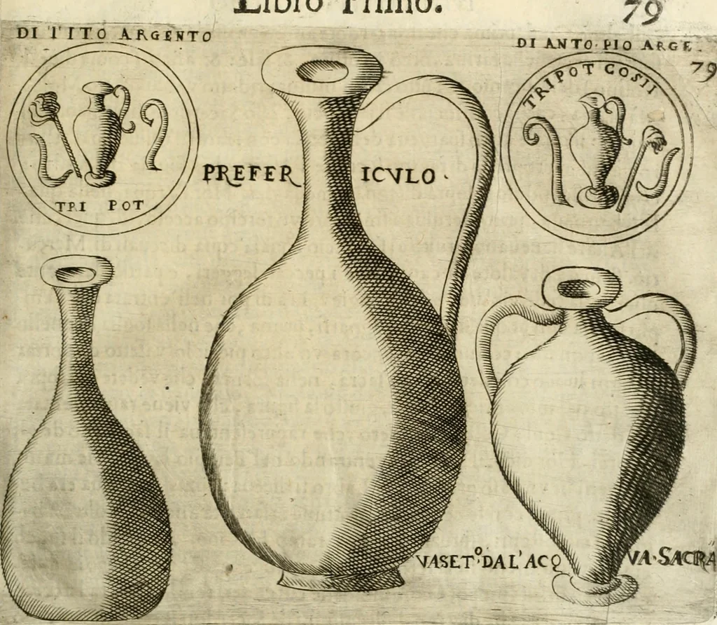 An illustration from Note, overo, Memorie del mvseo di Lodovico Moscardo ..., 1656, leaf 102