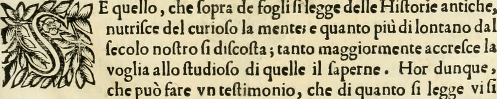 An illustration from Note, overo, Memorie del mvseo di Lodovico Moscardo ..., 1656, leaf 116