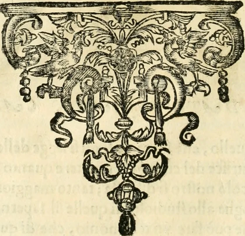 An illustration from Note, overo, Memorie del mvseo di Lodovico Moscardo ..., 1656, leaf 117
