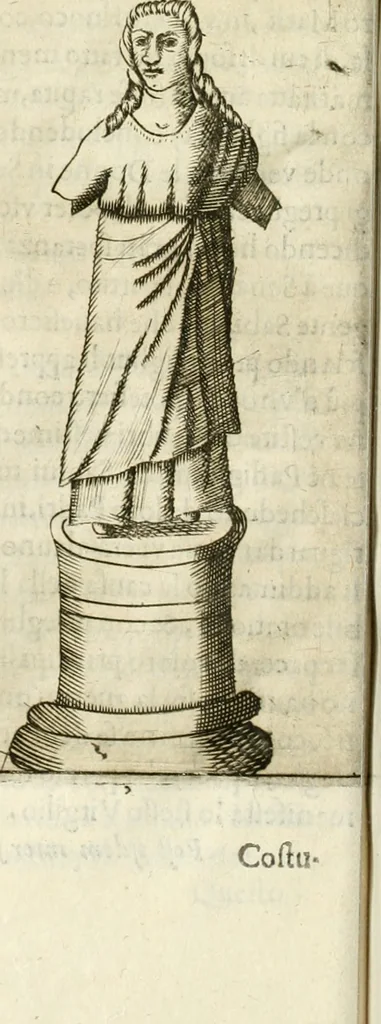 An illustration from Note, overo, Memorie del mvseo di Lodovico Moscardo ..., 1656, leaf 123