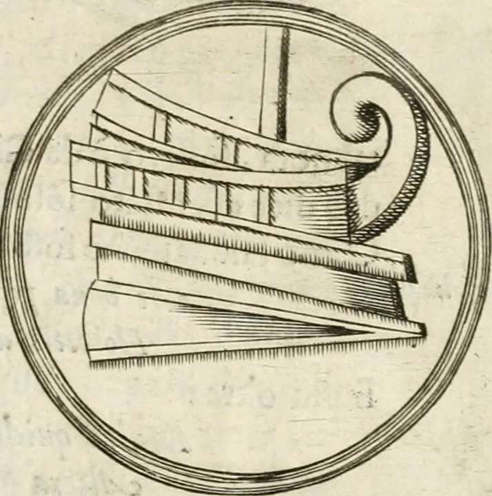 An illustration from Note, overo, Memorie del mvseo di Lodovico Moscardo ..., 1656, leaf 26