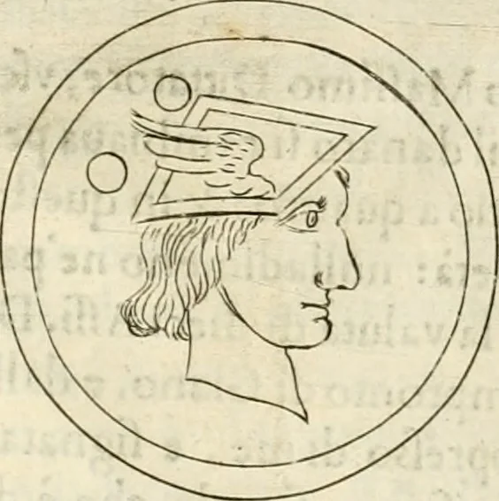 An illustration from Note, overo, Memorie del mvseo di Lodovico Moscardo ..., 1656, leaf 27