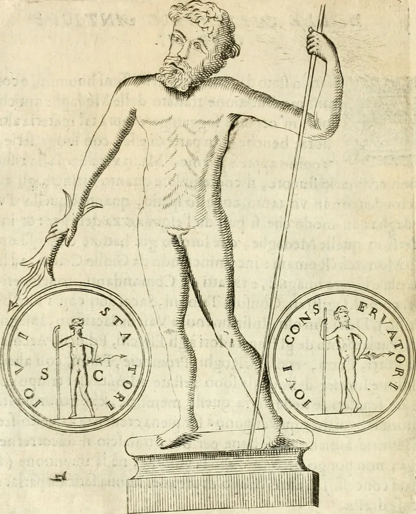 An illustration from Note, overo, Memorie del mvseo di Lodovico Moscardo ..., 1656, leaf 31