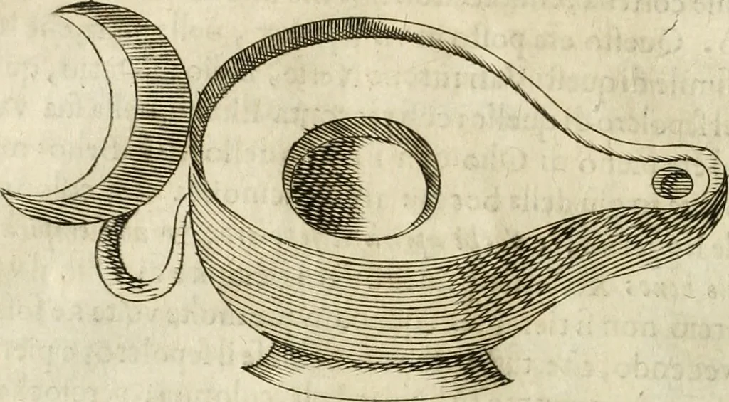An illustration from Note, overo, Memorie del mvseo di Lodovico Moscardo ..., 1656, leaf 83
