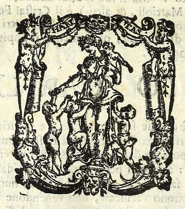 An illustration from Note overo memorie del museo del conte Lodovico Moscardo nobile veronese, 1672, leaf 178
