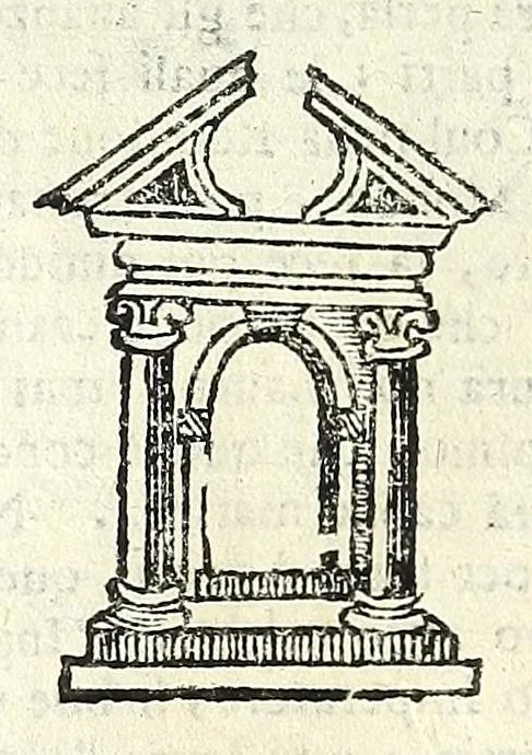 An illustration from Note overo memorie del museo del conte Lodovico Moscardo nobile veronese, 1672, leaf 218