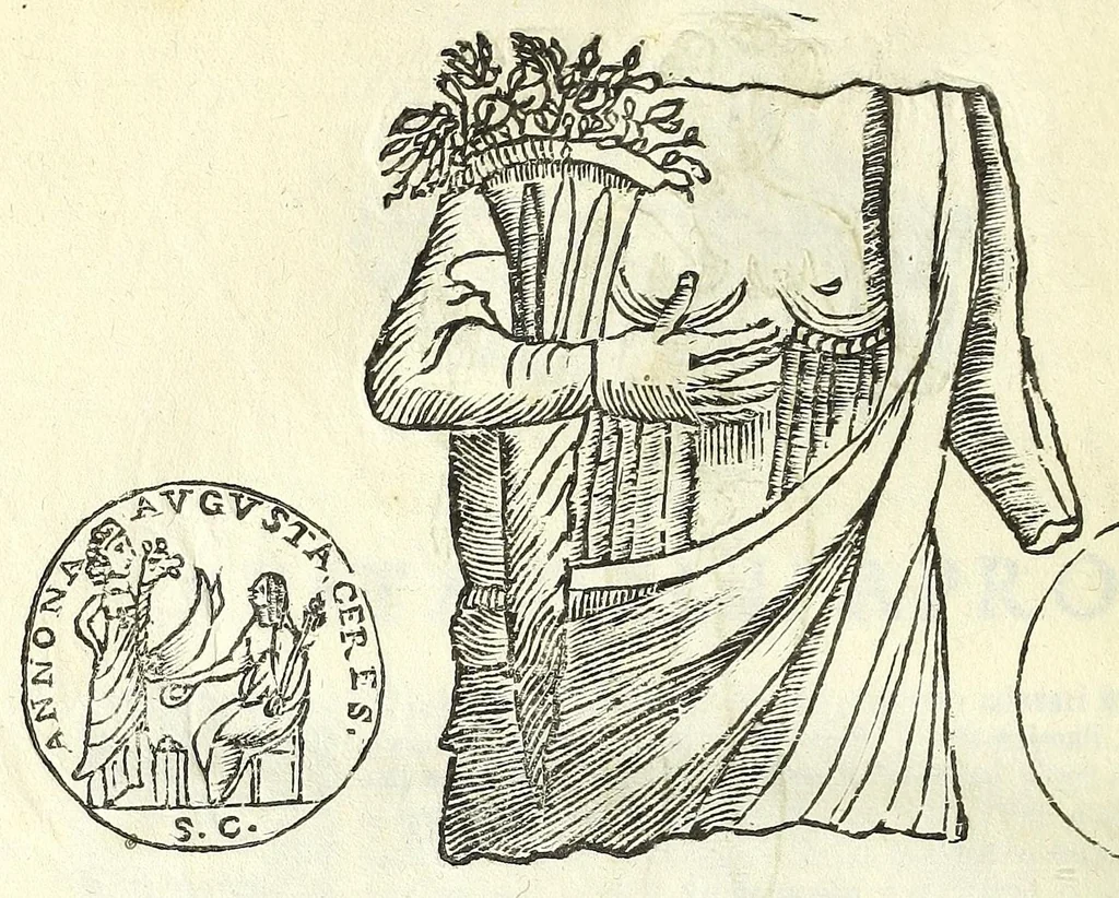 An illustration from Note overo memorie del museo del conte Lodovico Moscardo nobile veronese, 1672, leaf 390