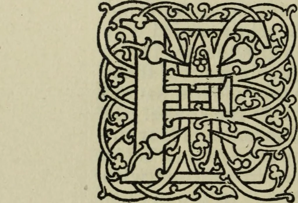 An illustration from Notes, critical & biographical : collection of W.T. Walters, 1895, leaf 105