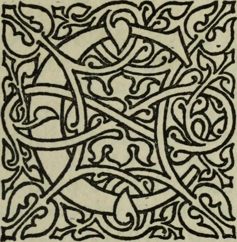 An illustration from Notes, critical & biographical : collection of W.T. Walters, 1895, leaf 158