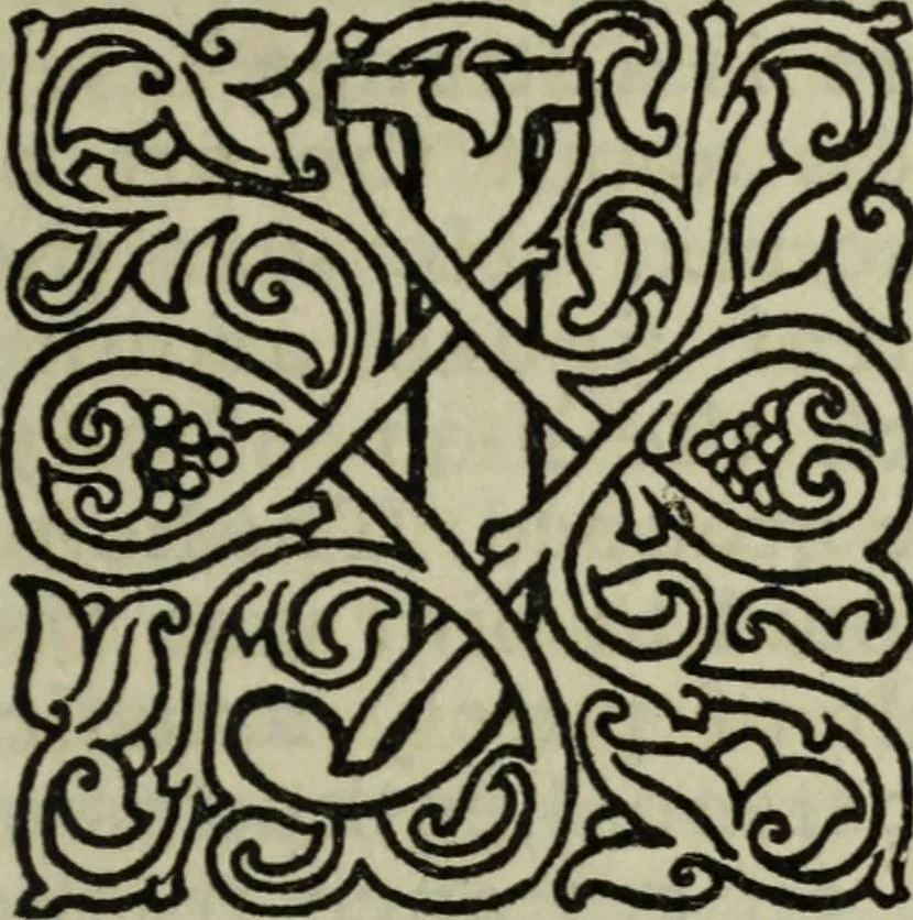 An illustration from Notes, critical & biographical : collection of W.T. Walters, 1895, leaf 80