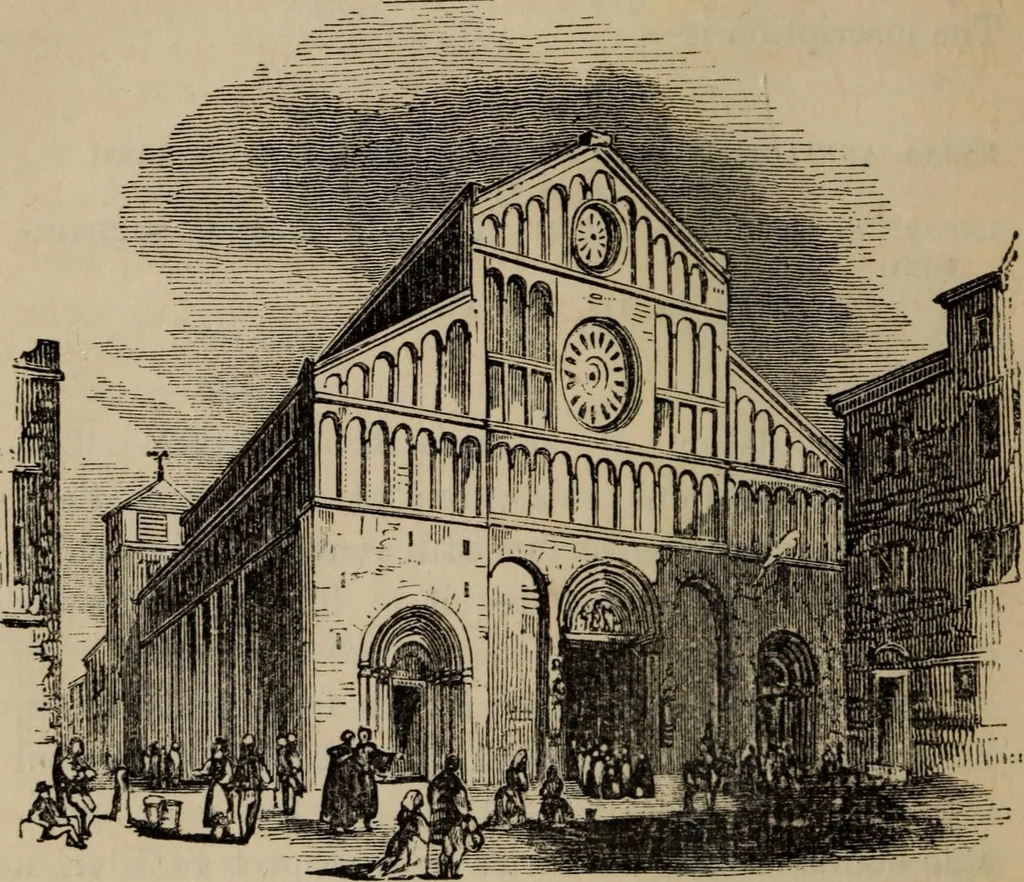 An illustration from Notes, ecclesiological and picturesque on Dalmatia, Croatia, Istria, Styria with a visit to Montenegro, 1861, leaf 135
