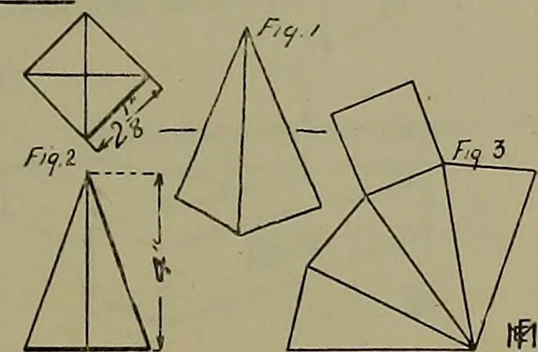 An illustration from Notes for mechanical drawing; arranged for the use of the students of the Mechanic arts high school and the Evening school of trades, 1904, leaf 18