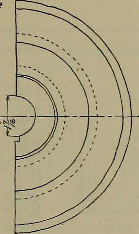 An illustration from Notes for mechanical drawing; arranged for the use of the students of the Mechanic arts high school and the Evening school of trades, 1904, leaf 24