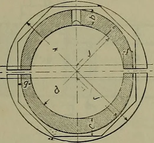 An illustration from Notes for mechanical drawing; arranged for the use of the students of the Mechanic arts high school and the Evening school of trades, 1904, leaf 74