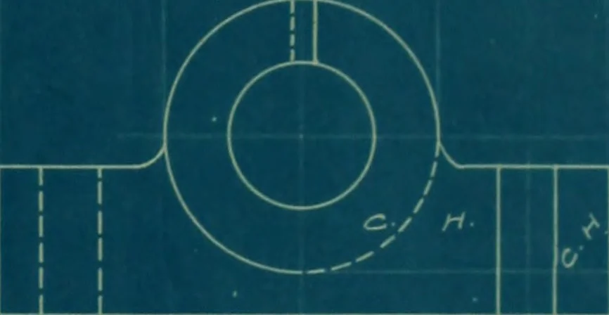 An illustration from Notes in engineering, 3a, Harvard university, 1904, leaf 118