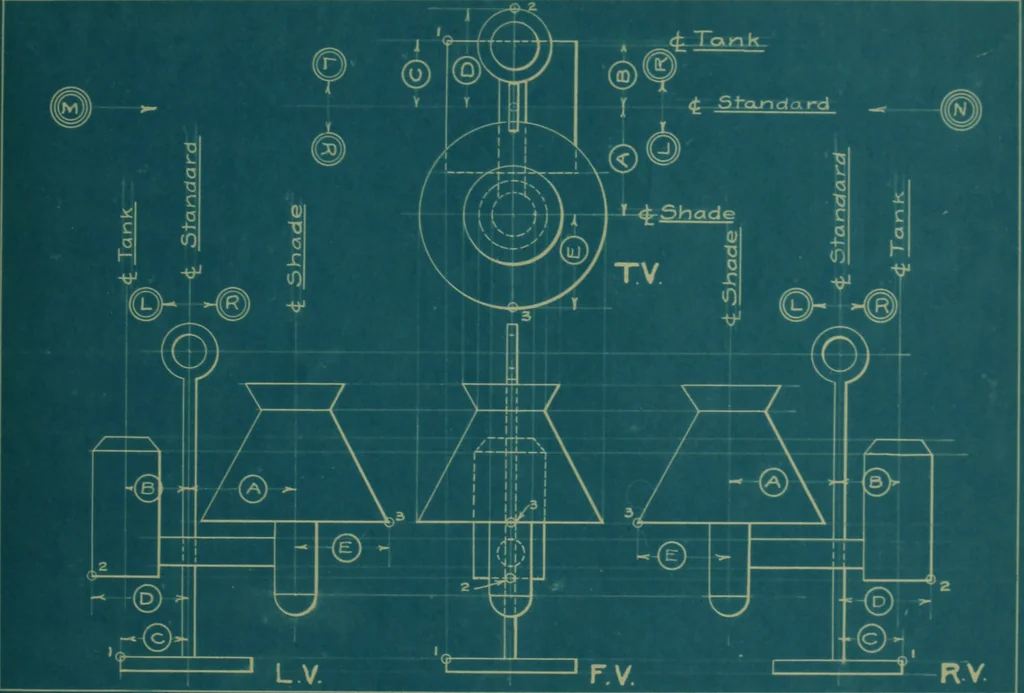 An illustration from Notes in engineering, 3a, Harvard university, 1904, leaf 44