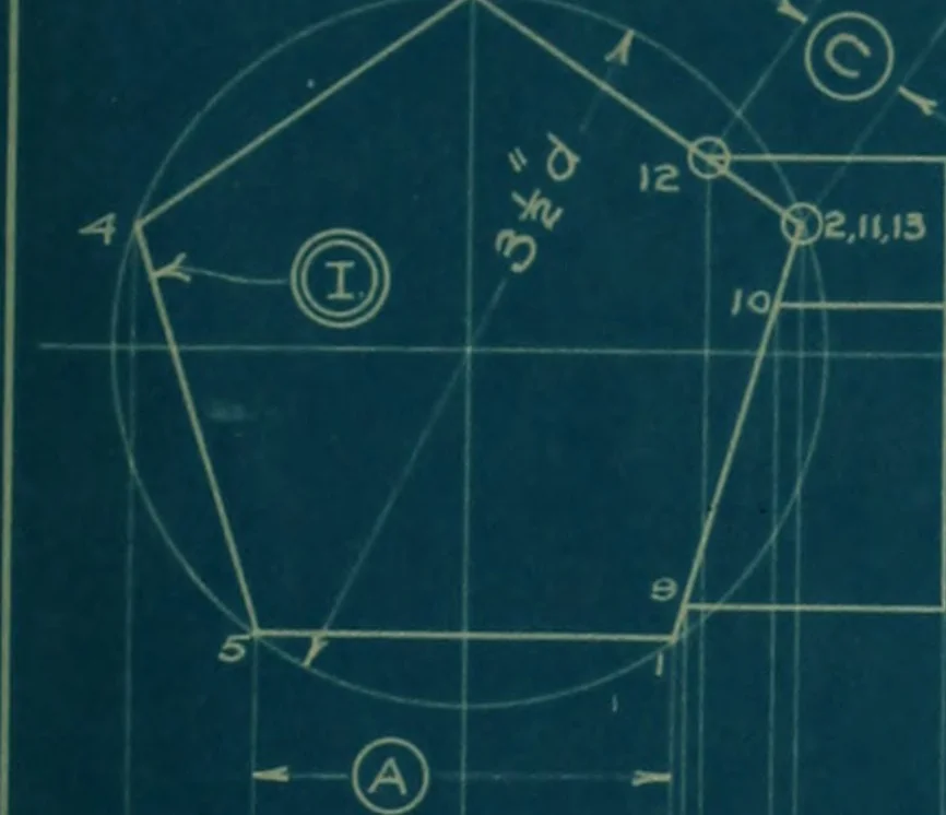 An illustration from Notes in engineering, 3a, Harvard university, 1904, leaf 76