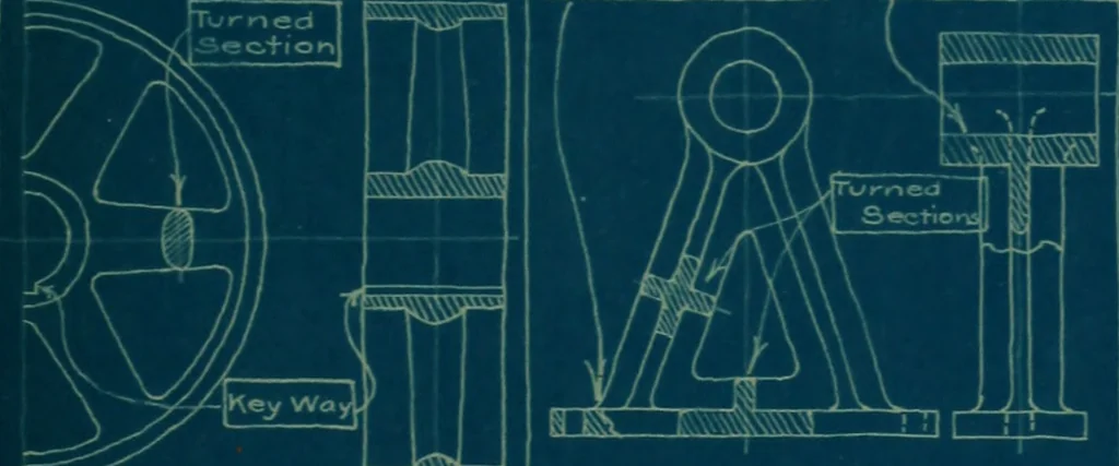 An illustration from Notes in engineering, 3a, Harvard university, 1904, leaf 94