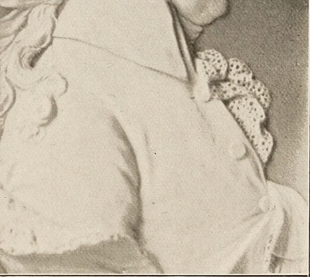 An illustration from Notes of an art collector, 1907, leaf 176