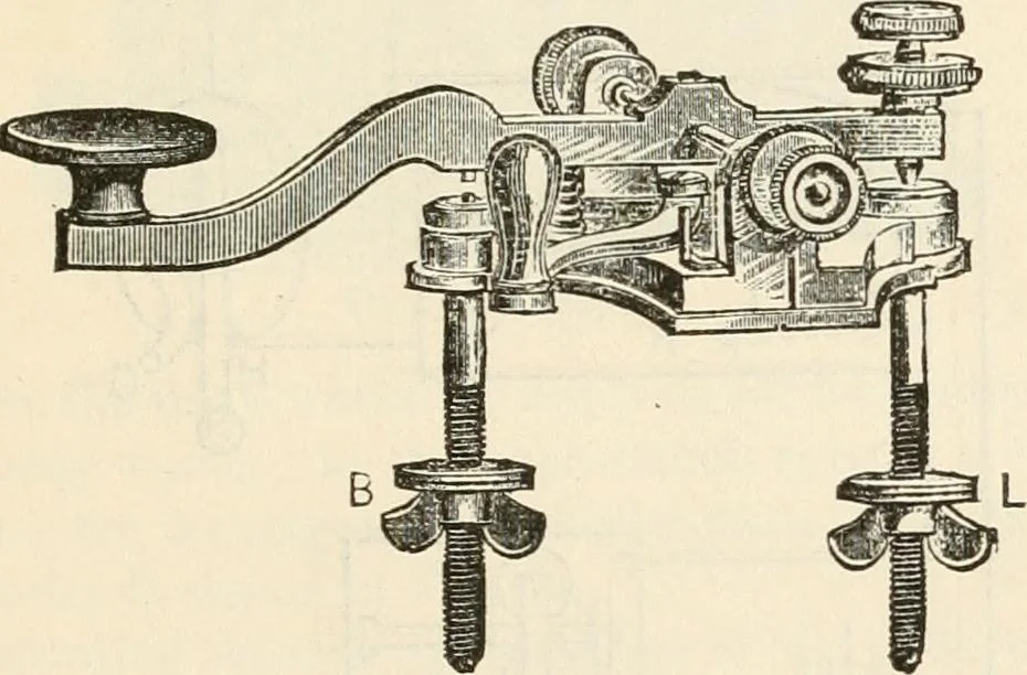 An illustration from Notes on electricity and magnetism. designed as a companion to Silvanus P. Thompson's Elementary lessons, 1891, leaf 144