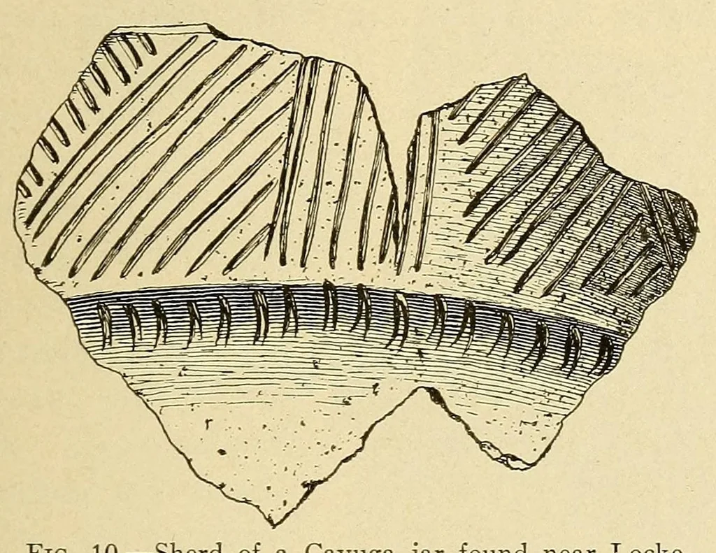 An illustration from Notes on Iroquois archeology, 1921, leaf 119