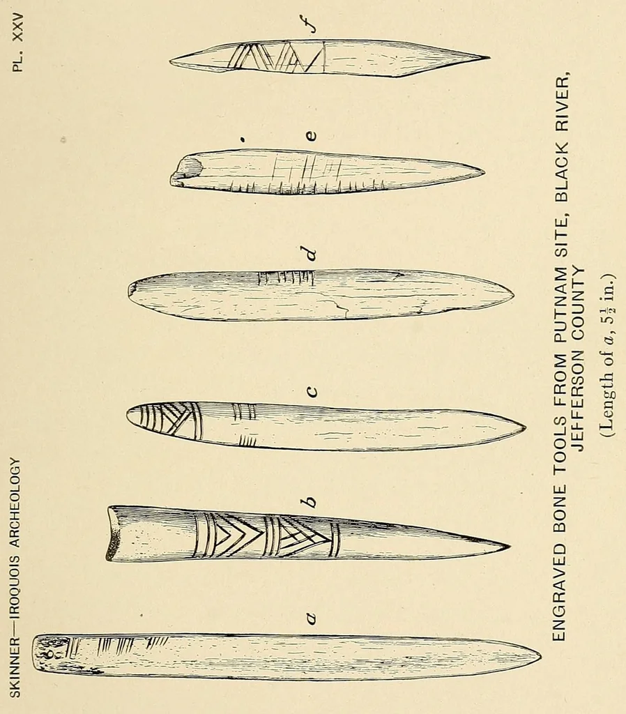 An illustration from Notes on Iroquois archeology, 1921, leaf 193