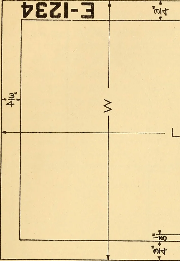 An illustration from Notes on mechanical drawing;, 1912, leaf 12