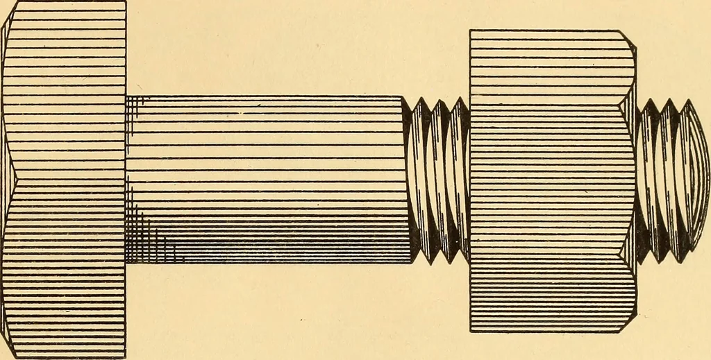 An illustration from Notes on mechanical drawing;, 1912, leaf 30