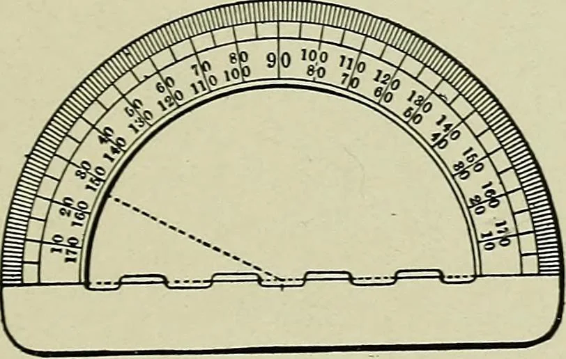 An illustration from Notes on mechanical drawing, 1922, leaf 20