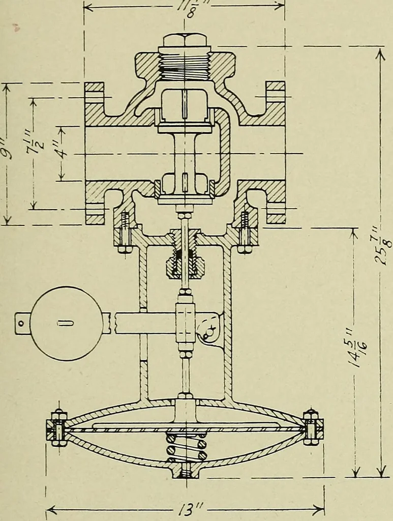 An illustration from Notes on mechanical drawing, 1922, leaf 50