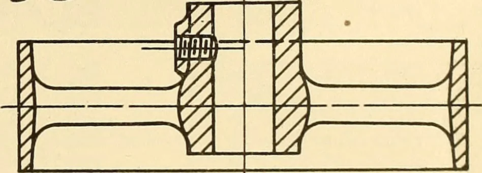 An illustration from Notes on mechanical drawing, 1916, leaf 28