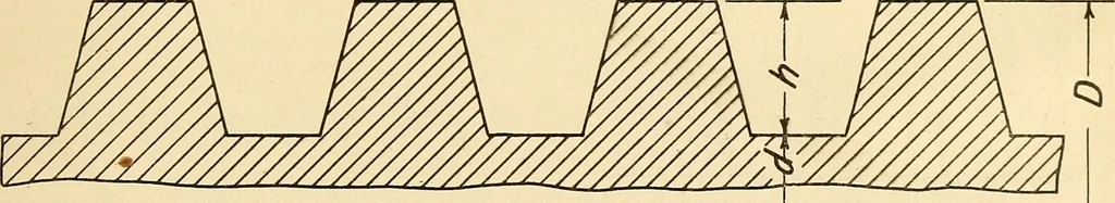 An illustration from Notes on mechanical drawing, 1916, leaf 70
