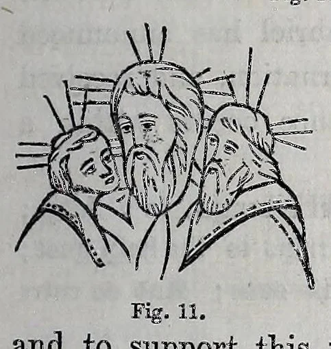 An illustration from Notes on the nimbus, 1854, leaf 21