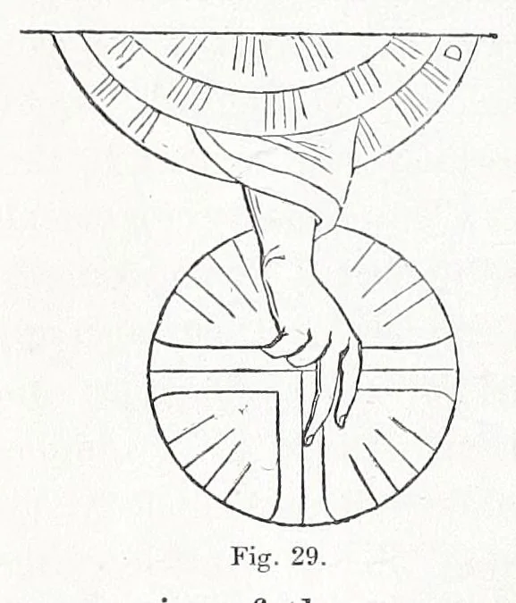 An illustration from Notes on the nimbus, 1854, leaf 26