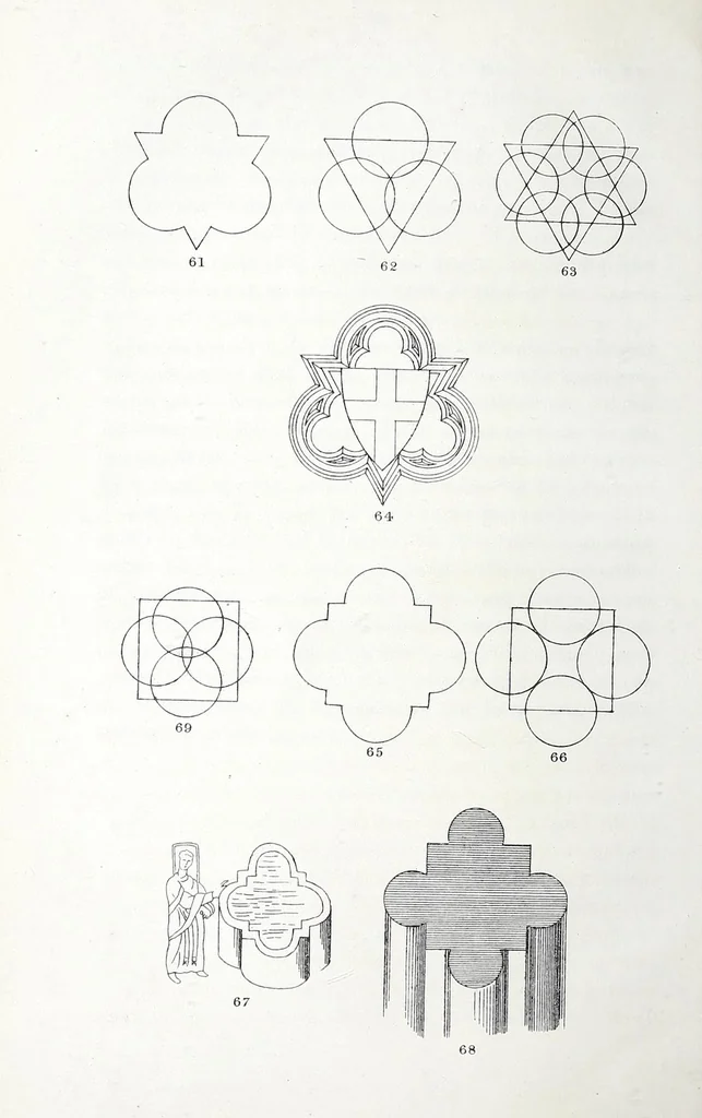 An illustration from Notes on the nimbus, 1854, leaf 42