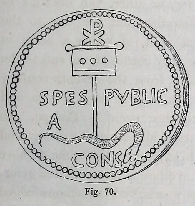 An illustration from Notes on the nimbus, 1854, leaf 47