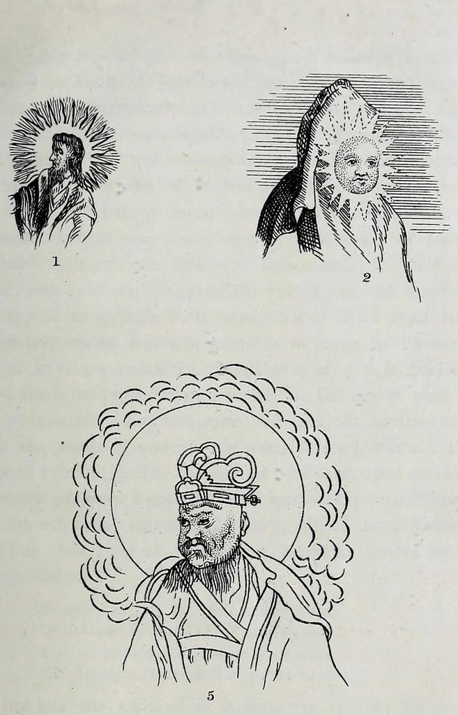 An illustration from Notes on the nimbus, 1854, leaf 7