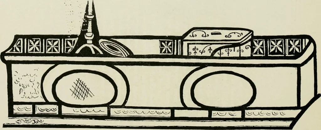 An illustration from Notes on the painted glass of Canterbury Cathedral, 1897, leaf 55