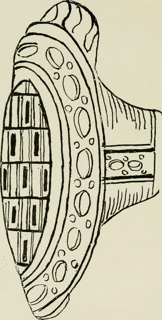 An illustration from Notes on the painted glass of Canterbury Cathedral, 1897, leaf 69