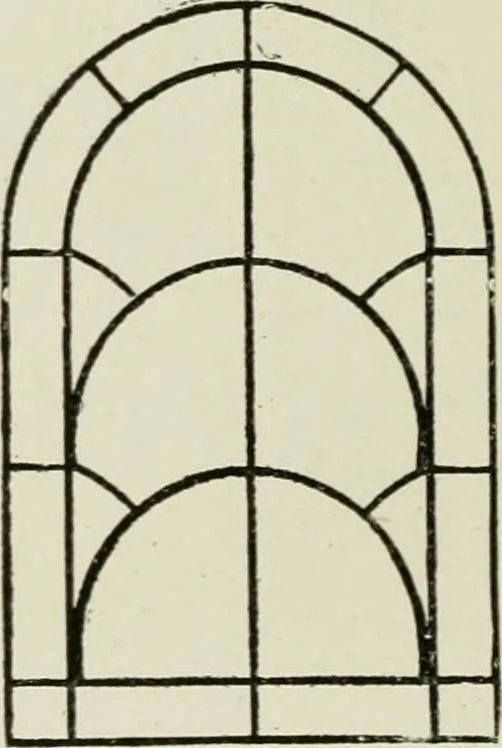 An illustration from Notes on the painted glass of Canterbury Cathedral, 1897, leaf 91