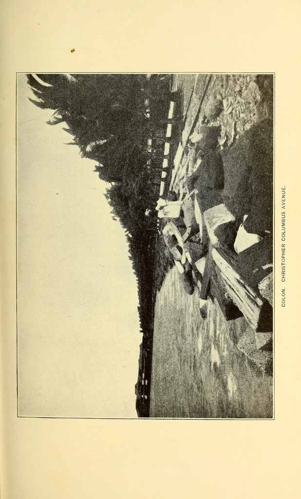 An illustration from Notes on Panama, 1903, leaf 157